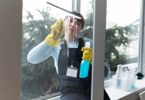 Nettoyage de vitres intérieures et extérieures à Mézel
